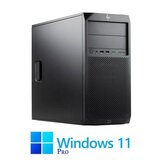 Workstation HP Z2 G4 Tower, Hexa Core i5-9500, 16GB DDR4, SSD, Win 11 Pro